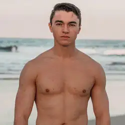 A boy with Masculine Body